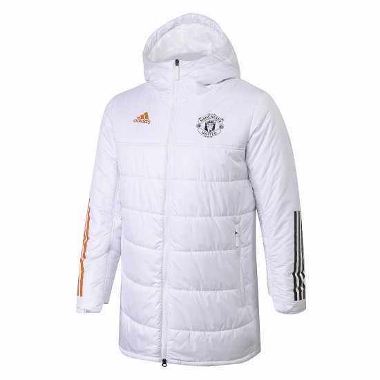 Manchester United Branco Casaco Windrunner